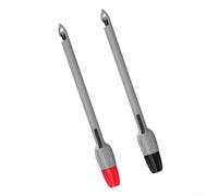 2 sondas de perforación para multímetro, cables de prueba de perforación de alambre de 2 mm y 4 mm para medición de voltaje, abrazaderas aisladas para pruebas eléctricas seguras y diagnósticos de