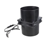 2. Soplador de escape USB de alta velocidad de 120 mm con conducto flexible para circulación de aire de taller y extracción de tienda de campaña ahumada, ventilador de eliminación de humos de bajo