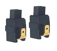 2 soportes de cepillo de carbono para llave eléctrica 6905H HP1030 HP1300S HR2400 HR2400K, piezas de repuesto de 6 x 9 x 19 mm