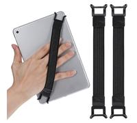 2 soportes de correa de mano para tabletas de seguridad para tablet PC de 7.8 a 13 pulgadas, bandas de alta elasticidad, operación con una sola mano, correa sin caída, cinturón elástico universal para