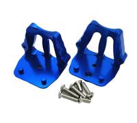 2 Soportes de disipador de Calor de Aluminio for Motor de Coche RC Trax-xas 1/5 X-Maxx XMAXX 7760(Blauw)