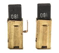 2 soportes de escobillas de carbono para taladro manual BE1100, BEV1300-2, BE1020, juego de escobillas de carbono con contactos metálicos, 7 x 11,5 x 24,5 mm