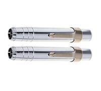 2 soportes de extensión de metal retráctiles ergonómicos sin polvo para lápices de tiza de 9 a 10 mm de diámetro