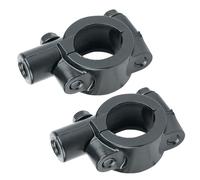 2 soportes de metal para espejo de bicicleta y manillar de motocicleta