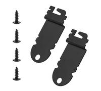 2 soportes de montaje para lavavajillas, soporte para lavavajillas debajo del mostrador con kit de instalación de tornillos, clips de lavavajillas compatibles con Kenmore Whirlpool