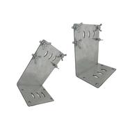 2 soportes de nivelación de acero resistente multifuncionales para tareas de alineación vertical y horizontal