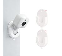 2 soportes de pared para cámara sin taladro, soporte de cámara compatible con Ring Indoor Cam (1ª/2ª generación), Blink Outdoor 4/3, Outdoor 2K+, Mini 2K+, Mini 2, soporte adhesivo fuerte para uso en