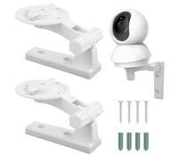 2 soportes de pared para cámara, soporte de pared, compatible con Tapo C220, Reolink E1, Pro Reolink E1, Tapo C225, ángulo ajustable de rotación de 180 grados