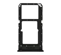 2 soportes de ranura para bandeja doble SIM doble compatible con OnePlus Nord N100 2020 6.5 pulgadas (negro)