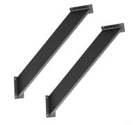 2 soportes de soporte de ángulo de acero de 45 grados para soporte estructural en proyectos de madera y pérgolas