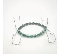 2 soportes falsos de un paso para odontología, decoración temporal de dientes de instalación rápida con cables de metal, ligaduras de ortodoncia, soporte falso, estudiantes de odontología para