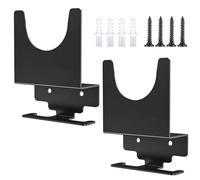 2 soportes para amoladora angular, soporte flexible para herramientas eléctricas con tornillos, estante de amoladora angular montado en la pared, soporte de máquina de molienda para banco de trabajo