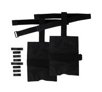 2 soportes para bolsas de pierna de catéter, funda de bolsa de drenaje urinario para hombres y mujeres, dispositivo de estabilización de catéter, bolsa de 2000 ml con cinturón de cintura, no se