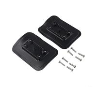 2 soportes para caña de pescar con pegamento para un montaje seguro de buscadores de peces y soportes de caña para barcos inflables y de goma, material plástico PVC