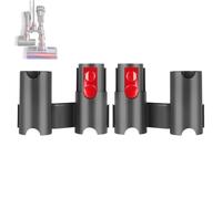 2 Soportes para Cepillo de Polvo para Dyson V7 V8 V10 V11 V15 Outsize Gen5 Wireless Stick Aspiradora de Repuesto, Organizador de Montaje en Pared