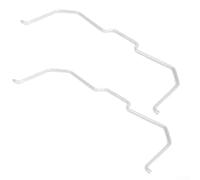 2 soportes para faros delanteros E81, OEM 63126924671, abrazadera de resorte de metal, piezas de repuesto