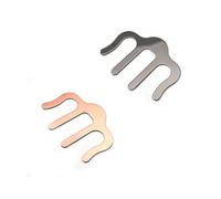 2 soportes para libros musicales para partituras, clips para partituras musicales de metal, clip para partituras musicales de metal en forma de M, para partituras, clips laterales, lectura, piano