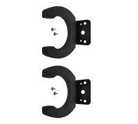 2 soportes para micrófono, clip de micrófono, soporte de pared para micrófono, soporte de gancho para micrófono, montaje en pared, abrazaderas de repuesto