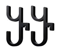 2 soportes para paraguas de coche, sin taladro, color negro y rojo, soporte para paraguas de golf, organizador de maletero de coche que ahorra espacio para silla de ruedas, bolsa de golf, camión