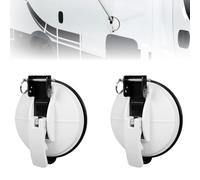 2 soportes para pie de toldo, soporte para pie de toldo, soporte para pie de toldo para autocaravanas, autocaravanas, soportes para toldos para T-Hule, F-iamma y D-OMETIC, accesorios para toldo