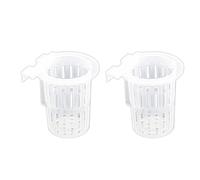 2 soportes para plantas de acuarios para diferentes tanques de peces, acuarios, macetas, tanque de peces, suministros de hábitat, cesta hidropónica para plantas