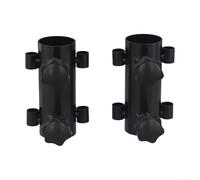 2 soportes para toldo de tienda de campaña para uso al aire libre con construcción de hierro para un apoyo estable en camping, senderismo y escalada (ajustable)