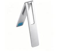 2 soportes plegables de aleación de zinc para teléfono, mini soporte trasero para teléfono celular, soporte horizontal vertical vertical para teléfono móvil invisible para todos los teléfonos