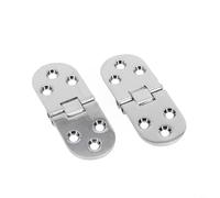 2 soportes plegables resistentes de aleación de zinc, bisagra de extensión para mesa de hoja caída, banco de trabajo, expansión, proyecto de bricolaje, plata, 78 x 30 mm