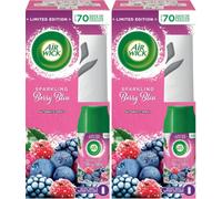 2 soportes y recambios Air Wick Freshmatic de 250 ml - Sparkling Berry Bliss