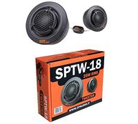 2 SP AUDIO SPTW-18 SP TW18 tweeter con 25 W RMS y 50 W máx. 5,8 cm de diámetro con profundidad reducida, solo 2,05 cm, sensibilidad 90 dB spl coche, por par