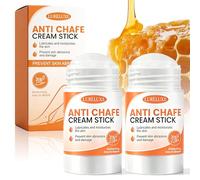 2 Stick Antirozaduras,Bálsamo antirozaduras,Sport Crema Anti-Fricción,Crema Anti Rozaduras Para Muslos, Previene Eficazmente Rozaduras, para Muslos, Hombros, Pecho y Pies(50g)