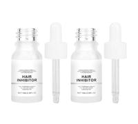 2 sueros inhibidores del crecimiento del cabello, eliminador de crecimiento del cabello, extractos de plantas naturales, para la depilación, reducción del crecimiento del vello corporal, para cara