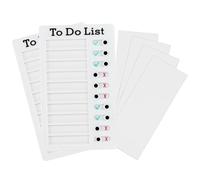 2 tablas de lista de comprobación, listas de comprobación, listas de comprobación, pizarras, listas de comprobación, tableros de notas portátiles, tabla de notas para niños, adultos, lista de