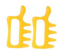 2 tablas de raspado facial y peine masaje meridiano, herramienta spa for terapia relajación piernas, abdomen, cuello, espalda brazos Herramienta de Esculpido