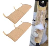 2 tablas para rascar gatos, 25 × 50 cm, protección contra arañazos, sofá y gatos, alfombrilla protectora para muebles, alfombrilla para rascar, para sofá, muebles, puerta, protección contra arañazos
