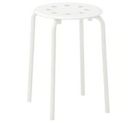 2 taburetes IKEA MARIUS, color blanco