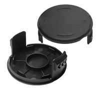 2 Tapa de Repuesto de Bobina Cortacésped Compatible con Bosch ART 23 26 SL, Cubiertas de Repuesto para Desmalezadora, color negro