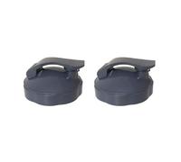 2 tapas abatibles, pieza de repuesto para exprimidor, cubierta de sellado de licuadora, tapas resellables de plástico para licuadora, batidora, exprimidor