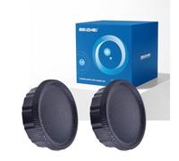 2 tapas de carcasa C/Y, compatibles con: RTS; RTS II; RTS III; Contax S2/T2; 137 MD; cámaras FR I/FR II y planar de 50 mm f/1.4; planar 50 mm f/1.7; objetivos planos de 55 mm f/1.2 (C/Y Camera Body