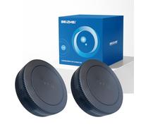 2 tapas de carcasa EOS M, compatibles con Canon EOS M,M2,M3,M10,M5,M6,M100,M200,M50 Mark II y EF-M 18-150mm f/3.5-6.3 is STM;22mm f/2 STM;32mm f/1.4 STM Objetivos (EE. OS M Camera Body Gorra)