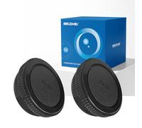 2 tapas de carcasa OM compatibles con sistema DSLR 4/3: E-1/E-3/E-5/E-30/E-520/E-420/E-M5/E-M1/E-P1/E-PL1; Zuiko Digital 25 mm F2.8; objetivos macro digitales de 35 mm F3.5 (OM Body Cap)
