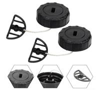 2 tapas de combustible para motosierra 017 018 MS170 MS180 MS191T MS190T reemplazo para motosierra 1130 350 0500 se adapta a MS170C MS180C se envía desde Alemania