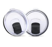 2 tapas de vaso Yeti30onza con 2 interruptores deslizantes magnéticos, tapas de repuesto compatible vaso Yeti, taza popote 35onza, taza 14onza