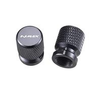 2 Tapas for válvula de neumático de Motocicleta, Accesorios de Motocicleta, compatibles con Nmax N-MAX 125 155 2017-2025.(Titanium)