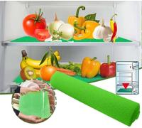 2 Tapetes Base conservante Antimoho, Antibacteriano, Antihumedad, Esponja para el cajón de la verdura y Fruta de la Nevera