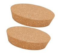 2 tapones de corcho grandes para botellas de corcho, tapas de tarro de conservas, tapones cónicos de madera, tapones cónicos de madera para tarros de conservas