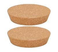 2 tapones de corcho para botellas, tapones cónicos de corcho para tarros de conservas, tapones cónicos de madera para elaboración casera