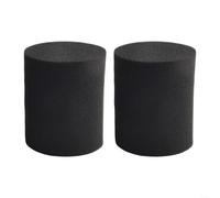 2 tapones de espuma para altavoz, reducción de graves acústicos para puertos de altavoces traseros, construcción de espuma de celda abierta, optimización de sonido para espacios reducidos y colocación