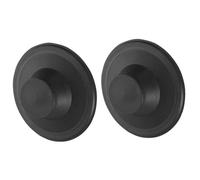 2 tapones negros para fregadero, tapón de repuesto para eliminación de basura compatible con Kohler y compatible con Waste King