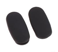 2 tapones ovalados de goma para marcos de bicicleta de fibra de carbono, se adapta a las dimensiones del puerto de cable ovalado común, soporta soluciones confiables de gestión de cables (sin agujero)